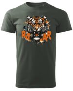 Koszulka Rycz jak tygrys, siła i dzikość – Unisex