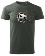 Koszulka Siła futbolu, „Piłka przebija wszystko” – Unisex