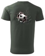 Koszulka Siła futbolu, „Piłka przebija wszystko” – Unisex