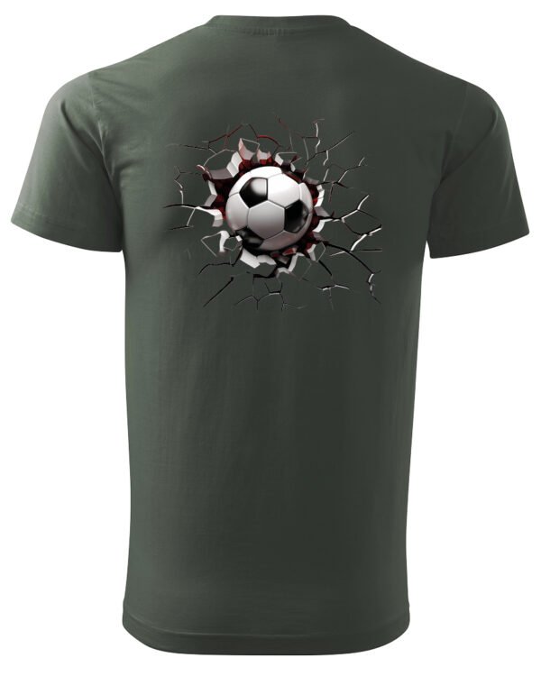 Koszulka Siła futbolu, „Piłka przebija wszystko” – Unisex