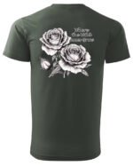 Koszulka Natura w swej dzikości, „Gdzie rosną dzikie róże” – Unisex