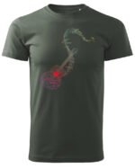 Koszulka Muzyka z duszy <br>Gitarowe wibracje - Unisex, dla niej