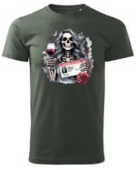 Koszulka License to Chill <br>Wino i relaks - Unisex, dla niego
