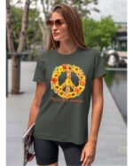 Koszulka Sunshine <br>Kwiatowa harmonia - Unisex, dla niej