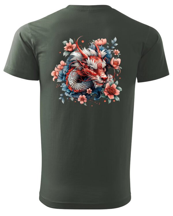 Koszulka Mistyczny Smok <br>Orientalna harmonia - Unisex, dla niego