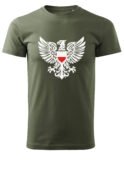 Patriotyczna Koszulka Unisex "Polski Orzeł" – symbol siły i wolności - Wybierz Kolor!