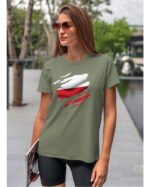 Patriotyczna Koszulka Unisex "Polska siła" – Wybierz Kolor!
