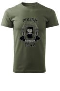 Patriotyczna Koszulka Unisex "Polish Drinking Team" – Wybierz Kolor!