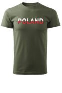 Patriotyczna Koszulka Unisex "Poland" – Wybierz Kolor!