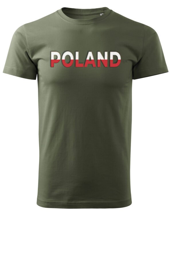 Patriotyczna Koszulka Unisex "Poland" – Wybierz Kolor!