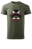 Patriotyczna Koszulka Unisex "Polska stylówka" – Wybierz Kolor!