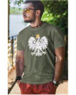 Patriotyczna Koszulka Unisex "Biały Orzeł" – Wybierz Kolor!