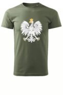 Patriotyczna Koszulka Unisex "Biały Orzeł" – Wybierz Kolor!