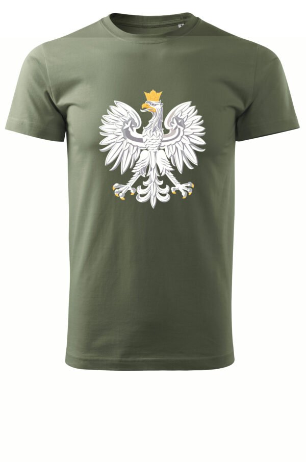 Patriotyczna Koszulka Unisex "Biały Orzeł" – Wybierz Kolor!