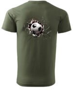 Koszulka Siła futbolu, „Piłka przebija wszystko” – Unisex