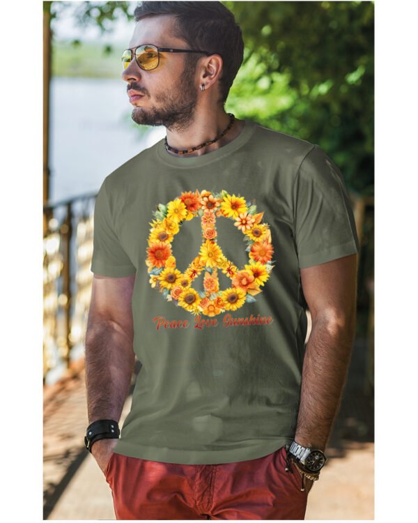 Koszulka Sunshine <br>Kwiatowa harmonia - Unisex, dla niego