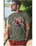 Koszulka Mistyczny Smok <br>Orientalna harmonia - Unisex, dla niego