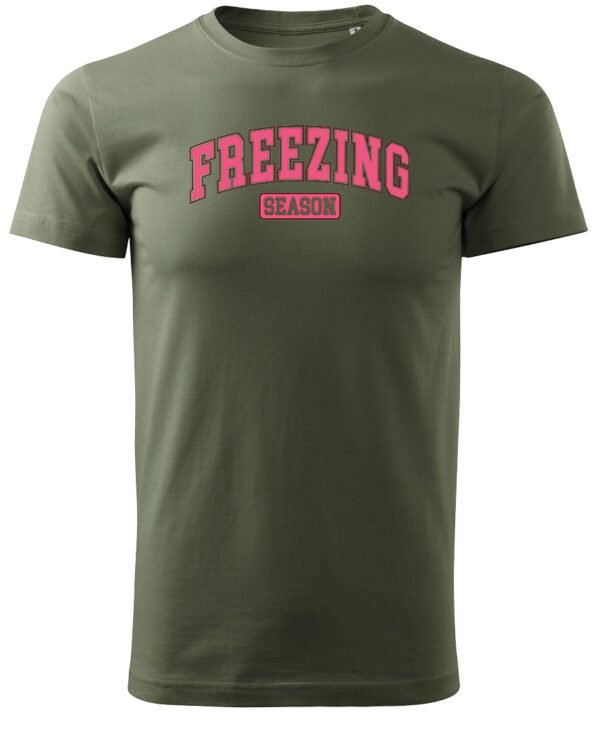 Świąteczna Koszulka “Freezing Season” – Unisex