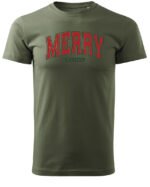 Świąteczna Koszulka “Merry Christmas” – Unisex