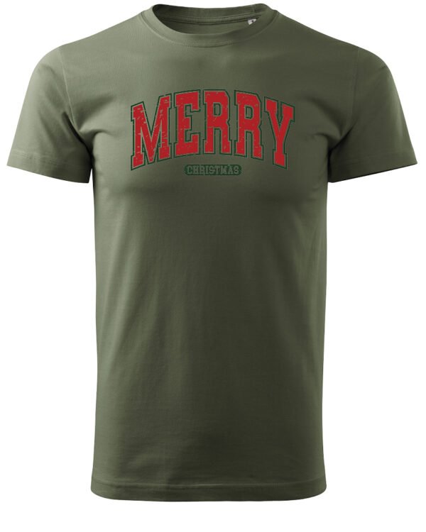 Świąteczna Koszulka “Merry Christmas” – Unisex