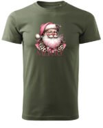 Świąteczna Koszulka “Stylowy Święty Mikołaj – Merry Christmas” – Unisex