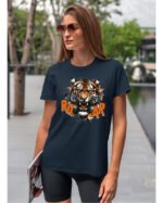 Koszulka Rycz jak tygrys, siła i dzikość – Unisex