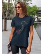 Koszulka Muzyka z duszy <br>Gitarowe wibracje - Unisex, dla niej