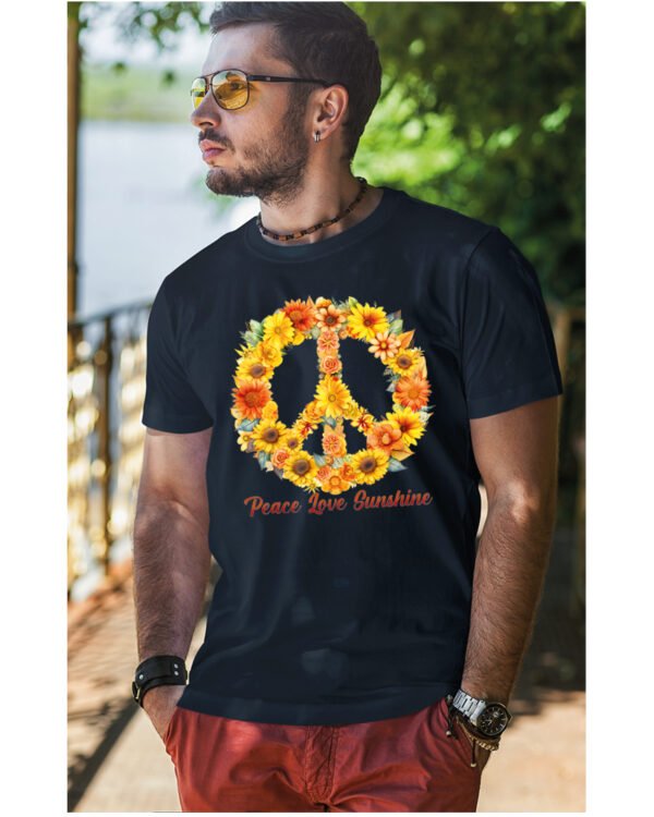 Koszulka Sunshine <br>Kwiatowa harmonia - Unisex, dla niego