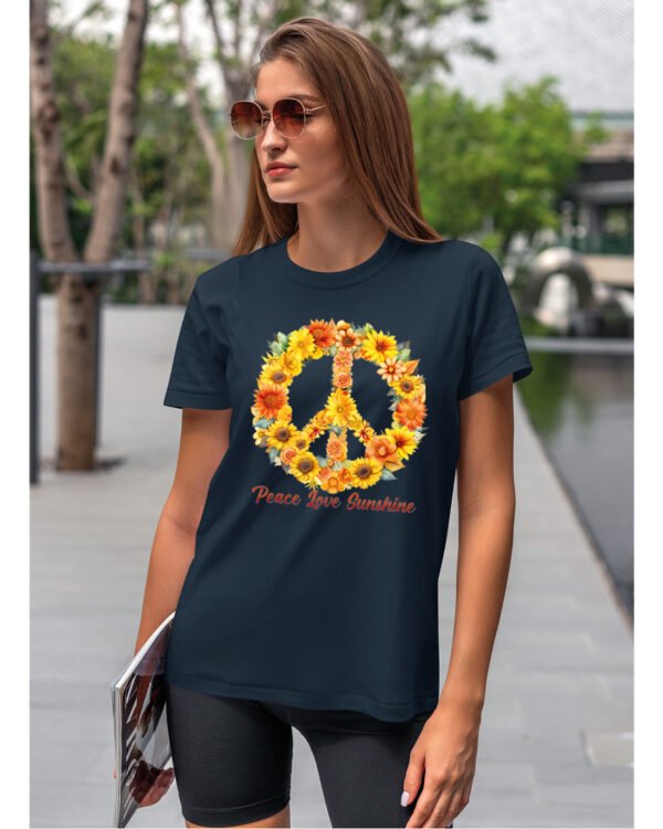 Koszulka Sunshine <br>Kwiatowa harmonia - Unisex, dla niej