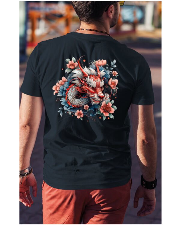 Koszulka Mistyczny Smok <br>Orientalna harmonia - Unisex, dla niego