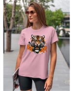 Koszulka Rycz jak tygrys, siła i dzikość – Unisex