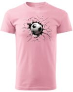 Koszulka Siła futbolu, „Piłka przebija wszystko” – Unisex
