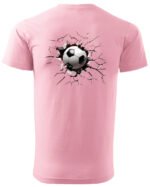 Koszulka Siła futbolu, „Piłka przebija wszystko” – Unisex