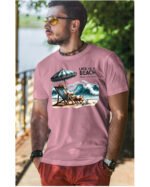 Koszulka Life is a Beach <br>Enjoy the waves - Unisex, dla niego