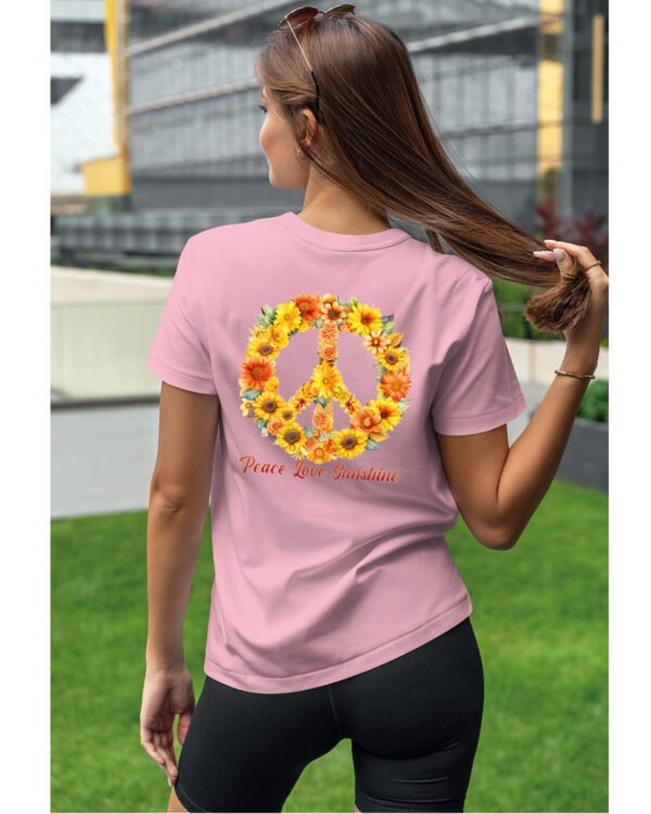 Koszulka Sunshine <br>Kwiatowa harmonia - Unisex, dla niej