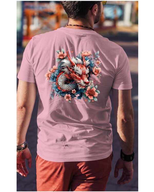 Koszulka Mistyczny Smok <br>Orientalna harmonia - Unisex, dla niego