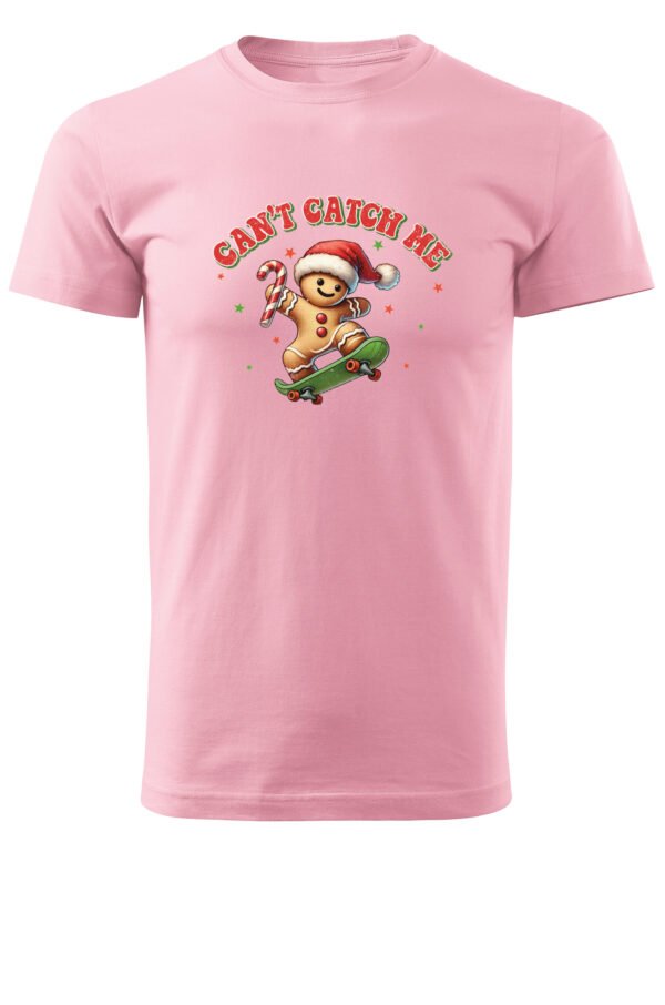 Świąteczna Koszulka “Can't Catch Me – Świąteczny Pierniczek” – Unisex