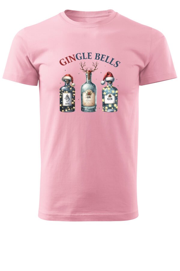 Świąteczna Koszulka “Gingle Bells – Ginowa Radość” – Unisex