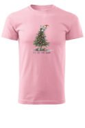 Świąteczna Koszulka “It’s That Time Again – Kot na Choince” – Unisex