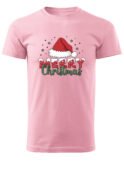 Świąteczna Koszulka “Merry Christmas – Czapka Mikołaja” – Unisex