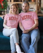 Świąteczna Koszulka “Merry Christmas” – Unisex