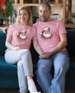 Świąteczna Koszulka “Stylowy Święty Mikołaj – Merry Christmas” – Unisex