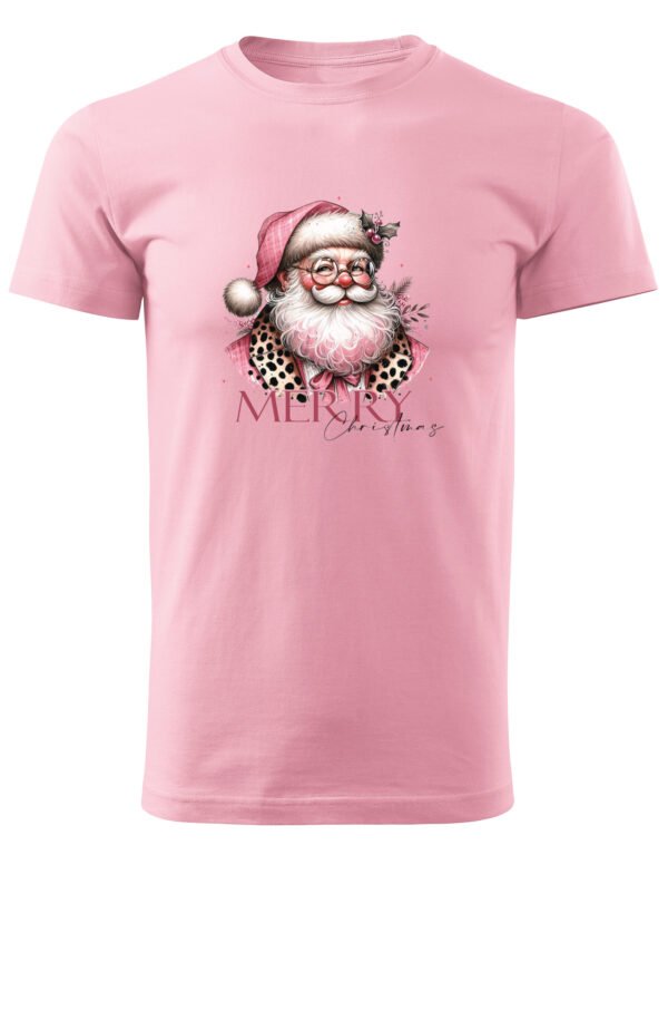 Świąteczna Koszulka “Stylowy Święty Mikołaj – Merry Christmas” – Unisex