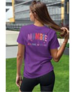 Halloweenowa Koszulka Unisex "Mombie" – Wybierz Kolor!