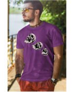 Halloweenowa Koszulka Unisex "Skull Trio" – Wybierz Kolor!