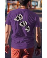 Halloweenowa Koszulka Unisex "Skull Trio" – Wybierz Kolor!