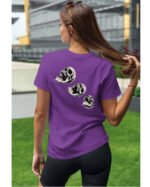 Halloweenowa Koszulka Unisex "Skull Trio" – Wybierz Kolor!