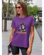 Halloweenowa Koszulka Unisex "Poison" – Wybierz Kolor!