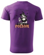 Halloweenowa Koszulka Unisex "Poison" – Wybierz Kolor!