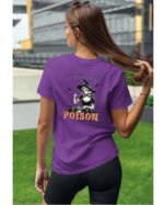 Halloweenowa Koszulka Unisex "Poison" – Wybierz Kolor!